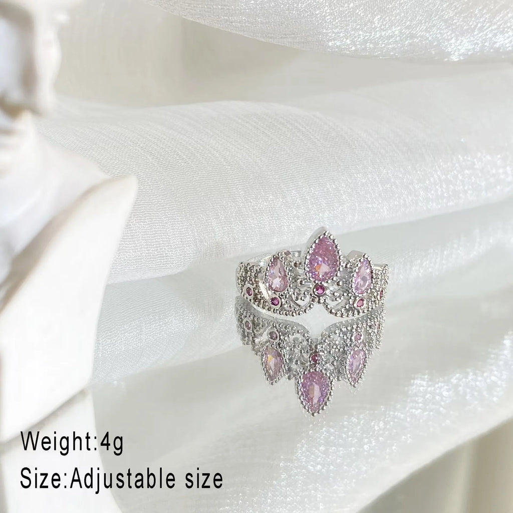 Rapunzel Crown Rings,Princess Jewelry,For Woman Girls