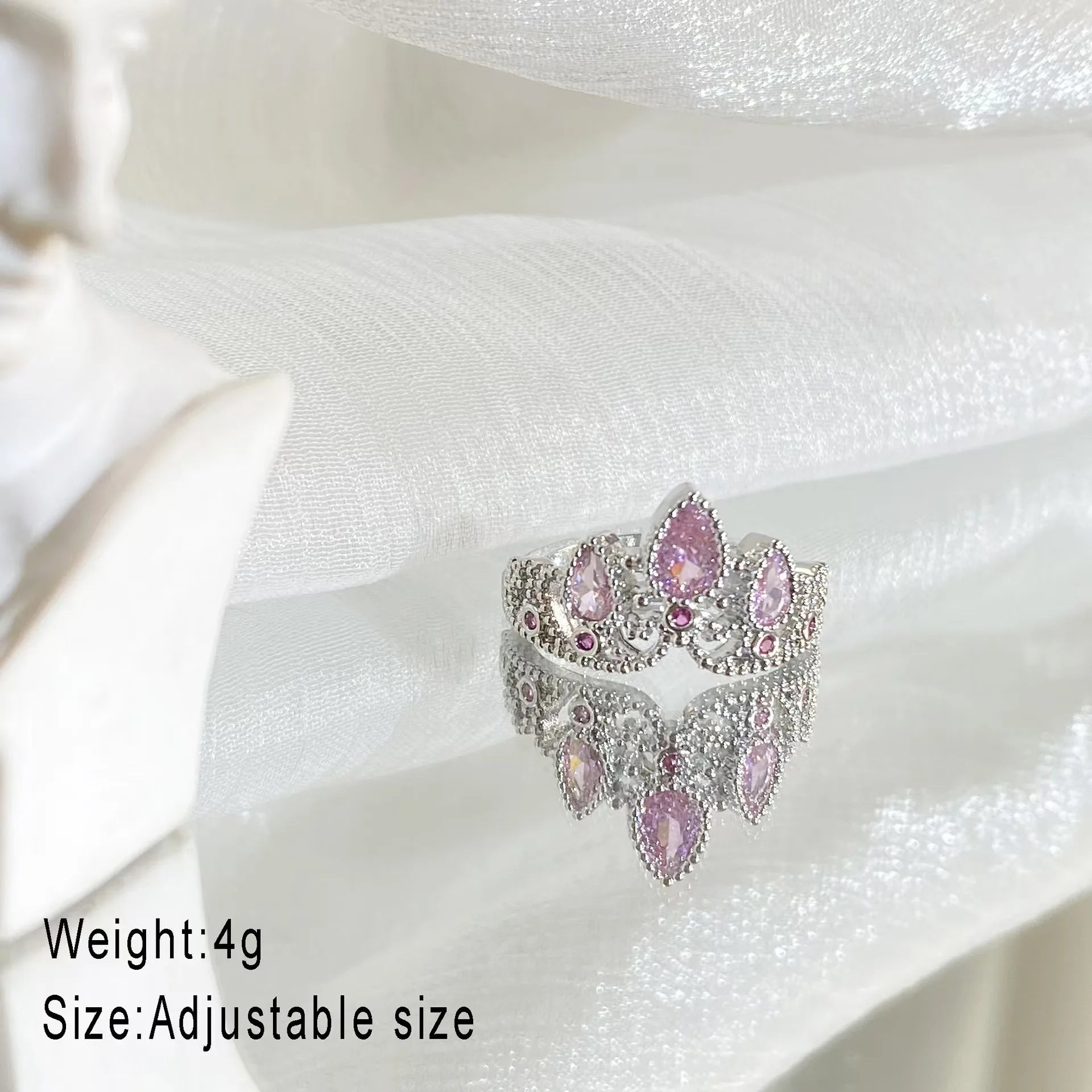 Rapunzel Crown Rings,Princess Jewelry,For Woman Girls