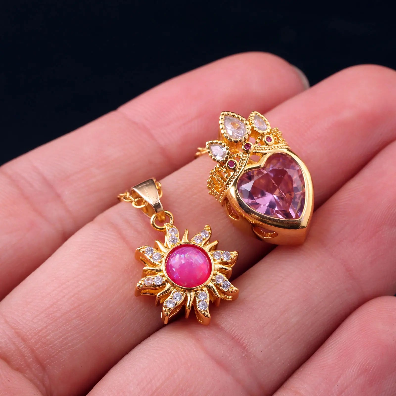 Necklace Rapunzel Rhinestone