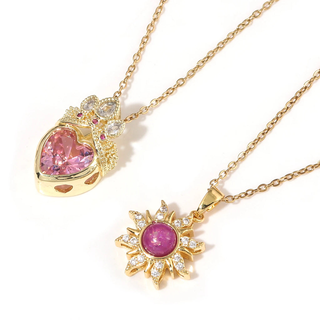 Necklace Rapunzel Rhinestone