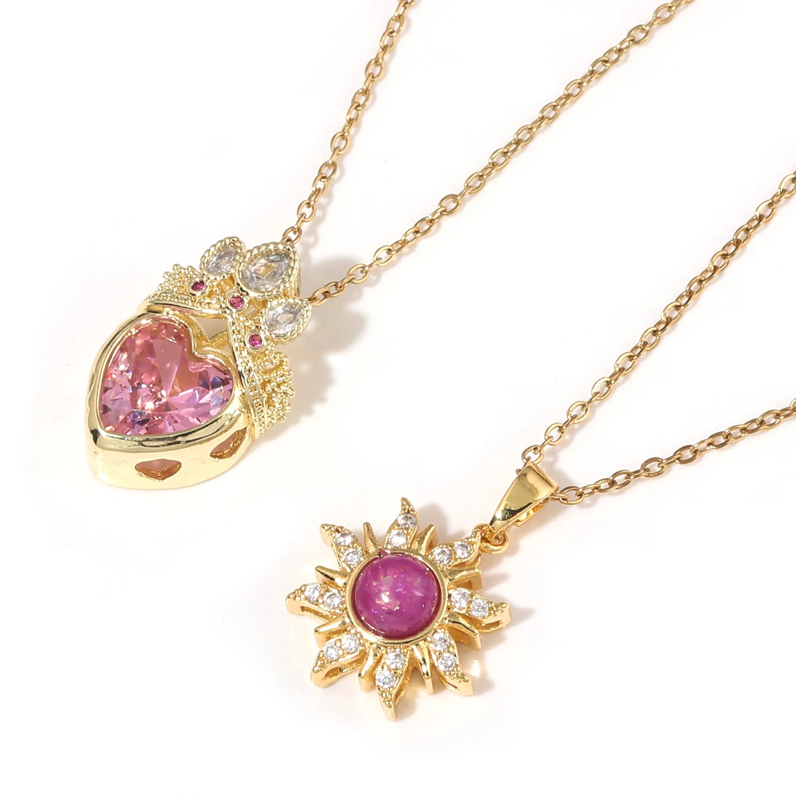Necklace Rapunzel Rhinestone