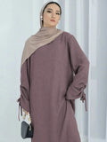 Eid Islamic Modest Dress for Women Abaya