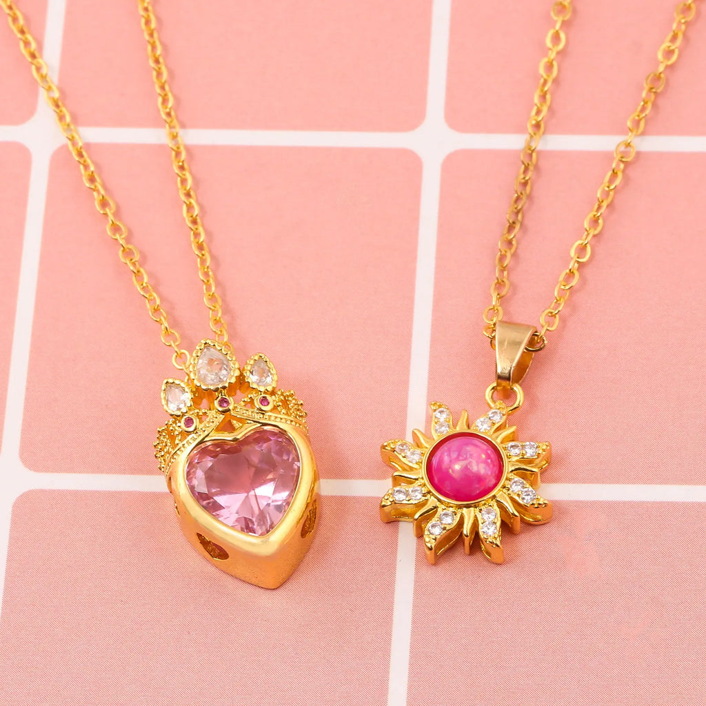 Necklace Rapunzel Rhinestone