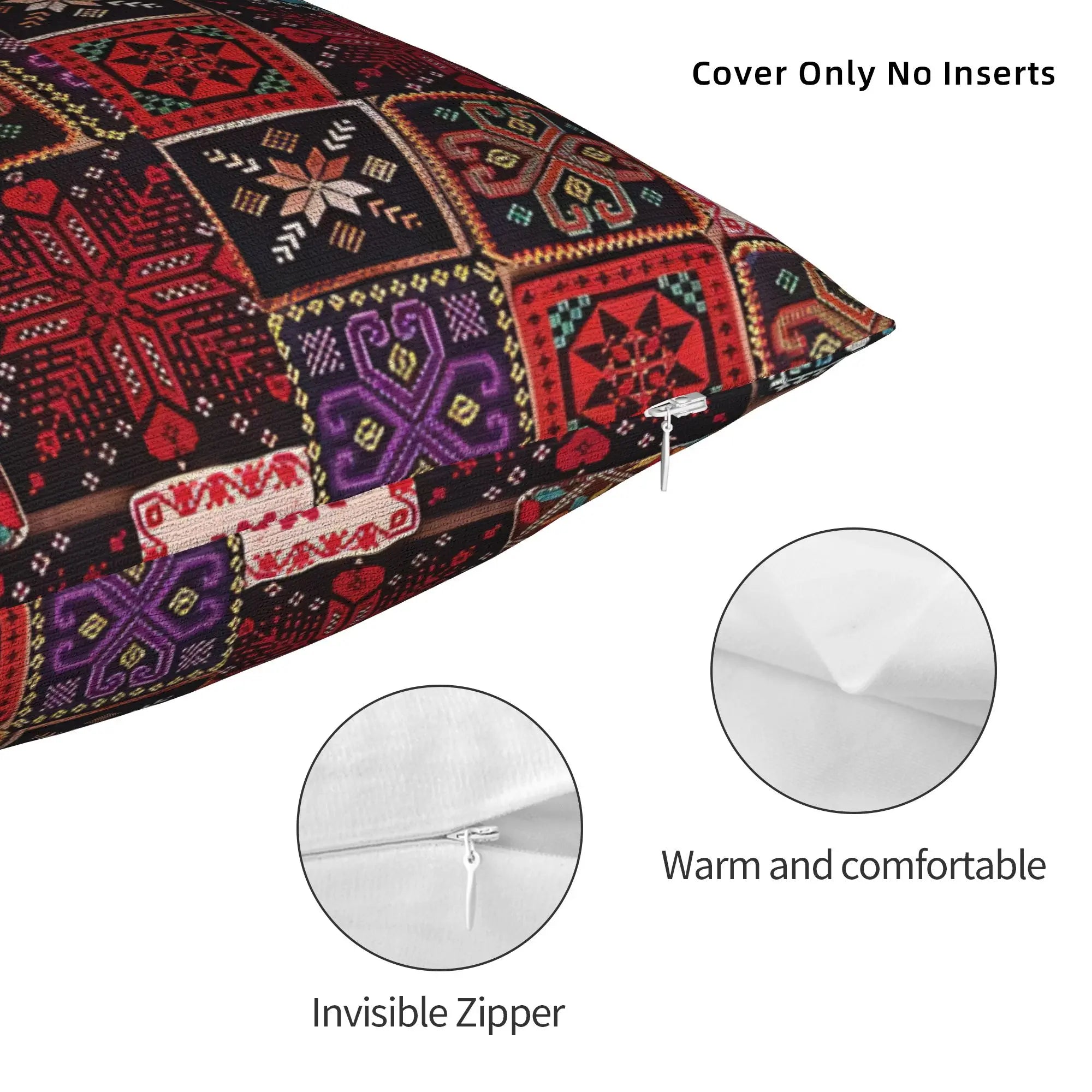 Palestine Embroidery Pillow Cover Design Palestinian Traditiona