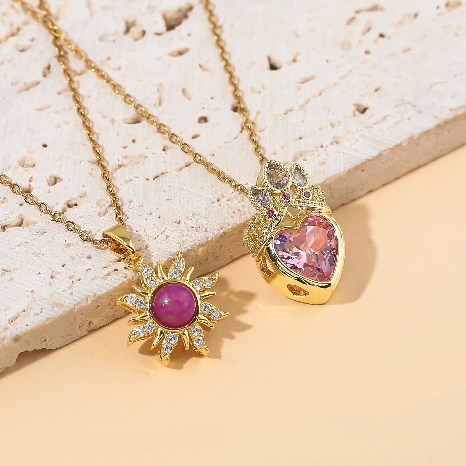 Necklace Rapunzel Rhinestone