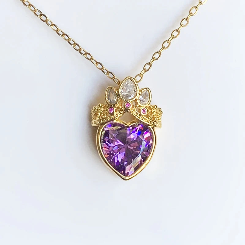 Rapunzel Ring, Ariel Crown, Crown Heart, True mirror, Wedding jewelry,