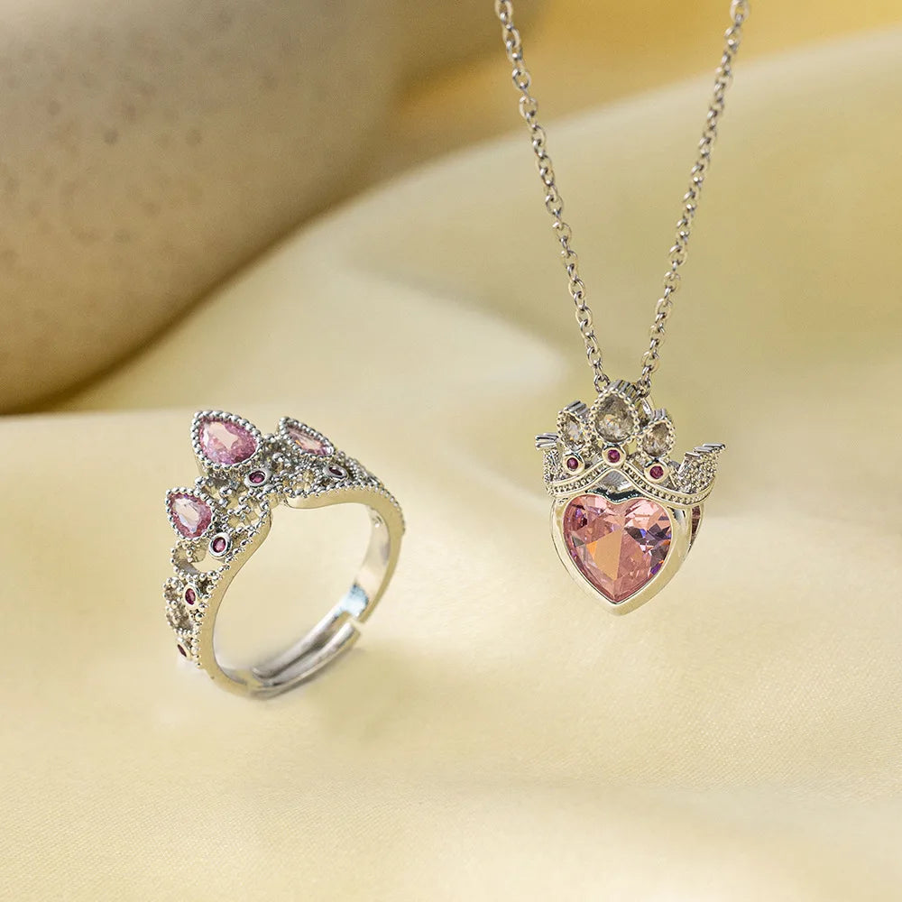 Rapunzel Crown Rings,Princess Jewelry,For Woman Girls