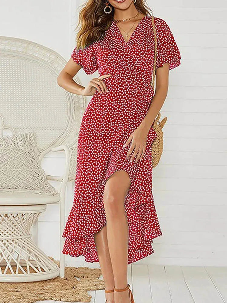 Dress Floral Summer Casual Dresses 219 Ladies Dresses Summer