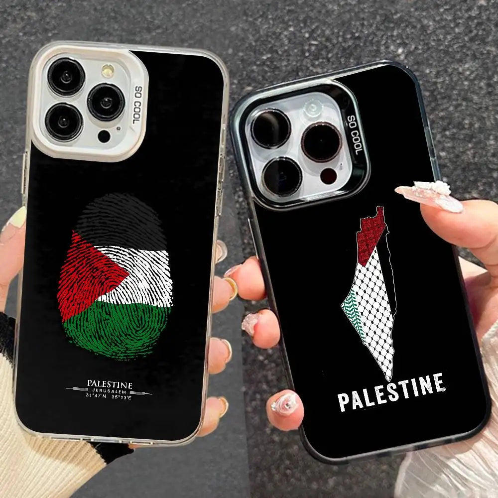 Palestine Flag MAP