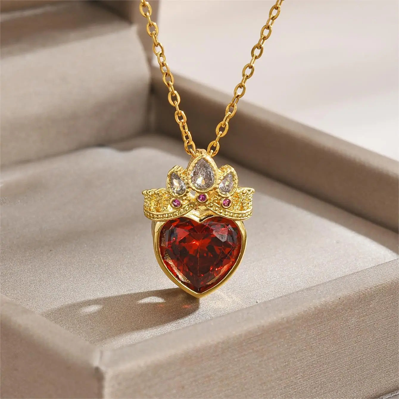 Rapunzel Ring, Ariel Crown, Crown Heart, True mirror, Wedding jewelry,